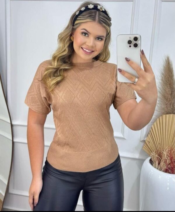 Blusinha Manga Curta